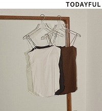 新品未使用todayful Cupin Flatseam Camisole TODAYFUL トゥデイフル /Cupin Flatseam Camisole 12410616