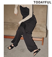 新品未使用【Todayful】Easy Chambray Trousers 36 SALE30%OFF】TODAYFUL トゥデイフル /Easy Chambray Trousers