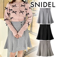 SALE50%OFF】SNIDEL スナイデル サマーツイードスカショーパン  