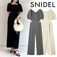 SALE60%OFF】SNIDEL スナイデル /サイドスリットオールインワン
