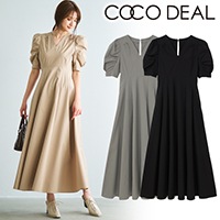 SALE40%OFF】COCODEAL ココディール ギャザースリーブボリューム
