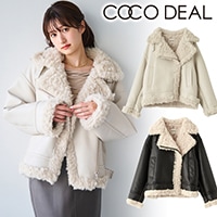 COCO DEAL ファーボアブルゾン WOMEN'S ITEM（ウイメンズアイテム）｜Ashley＆bros