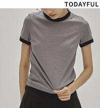 TODAYFUL トゥデイフル Compact Ringer Tee 12510608 ネコポス送料無料