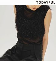 SALE40%OFFTODAYFUL ȥǥե  Fringe Knit Bustier 12510507  /󥻥Բľʡˤ15ޤ¨ȯ(˰ʳ)