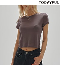 トップス todayful compact sheer t-shirts セール】Compact Sheer T-shirts（Tシャツ/カットソー