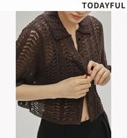 SALE20%OFFTODAYFUL ȥǥե  Lace Knit Shirts 12510516 /󥻥Բľʡˤ15ޤ¨ȯ(˰ʳ)