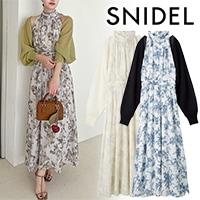 snidel アメスリワンピース×ボレロカーデセット SALE50%OFF】SNIDEL スナイデル アメスリワンピース
