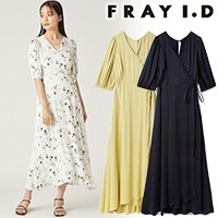 FRAY I.D サテンカシュクールワンピース SALE50%OFF】FRAY I.D フレイアイディー サテンカシュクール