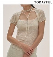 ��SOLD OUT��TODAYFUL �ȥ��ǥ��ե�  2way Sheer Knittops 12520517 /����󥻥������Բľ��ʡ������ˤ�15���ޤ�¨��ȯ��(���˰ʳ�)��