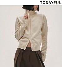 トップス TODAYFUL compact zip knit SALE20%OFF】TODAYFUL トゥデイフル Compact Zip Knit 12520508