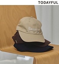 todayful キャップ TDFL' Useful Cap TODAYFUL トゥデイフル 2025springsummer 小物 TDFL' Useful Cap