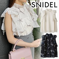 SALE30%OFF】SNIDEL スナイデル リボンスリーブオーガン