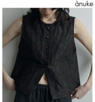 SOLD OUTanuke ̡  Leopard Jacquard Vest 62520111  /󥻥Բľʡˤ15ޤ¨ȯ(˰ʳ)