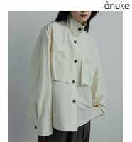 ͽʡanuke ̡  Pocket Standcollar Shirts 62520408 1112ͽ /󥻥Բľ