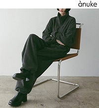 anuke アンヌーク Fleece Halfzip Combinaison 62520313 /キャンセル