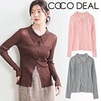 完売　ココディール　新品タグ付　ランタンスリーブメッシュブラウス　25AW ランタンスリーブメッシュブラウス｜PETAL ONLINE（ペタル