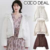 SALE30%OFF】COCODEAL ココディール ショートフードダウンコート