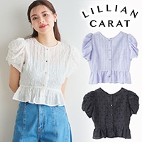 高級ライン♡ 未使用▼9.7万 リリアンビューティ ジャガード ブラウス 希少 楽天市場】【SALE20%OFF】【即日発送】LILLIAN CARAT リリアン