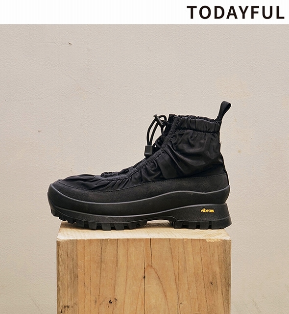 靴 TODAYFUL Vibramsole Drawstring Sneakers 予約商品】TODAYFUL トゥデイフル Vibramsole Drawstring