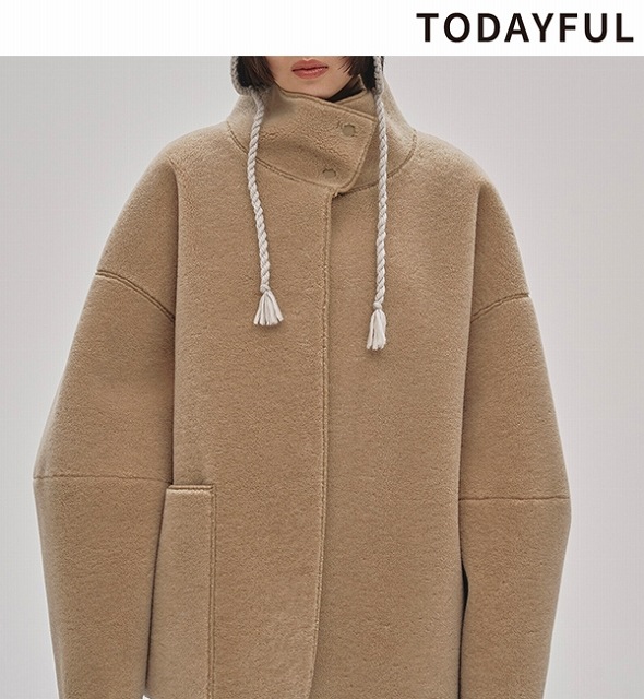 【TODAYFUL】Standcollar Boa Jacket TODAYFUL トゥデイフル Standcollar Boa Jacket 12220006 /キャンセル