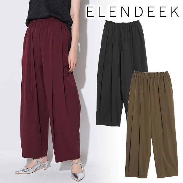 SALE50%OFF】ELENDEEK エレンディーク EASY TUCK COCOON PT イージー