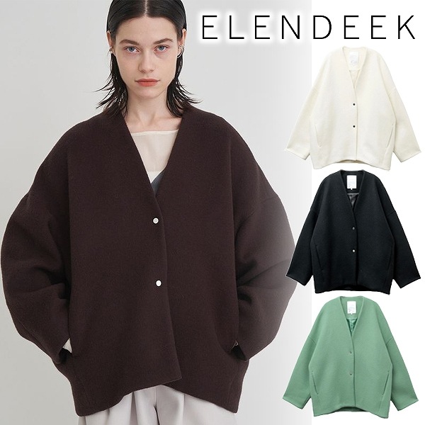 ELENDEEK エレンディーク オーバーフォルムコート ELENDEEK（エレンディーク）の「【ELENDEEK(エレンディーク)】オーバー