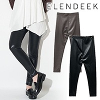 SALE40%OFF】ELENDEEK エレンディーク FAUX LEATHER LEGGINGS フェイク
