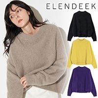 �ڴ��ָ���10%OFF��ELENDEEK �����ǥ�����  FOX WOOL ASYMMETRY KT �ե��å��������륢�����ȥ꡼�˥å� 512552610801 /����󥻥������Բľ��� �������ˤ�15���ޤ�¨��ȯ��(���˰ʳ�)��