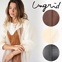 ungrid チュールレイヤードルーズシャツ 展示会人気NO.1】チュールレイヤードルーズシャツ｜アングリッド