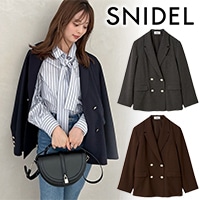SNIDELSustainableメタルボタンテーラードジャケット SNIDEL｜Sustainableメタルボタンテーラードジャケット