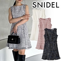 PRE SALE30%OFF】SNIDEL スナイデル ツイードミニワンピース