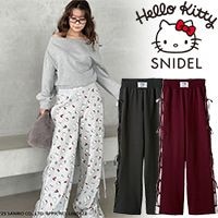 �ڴ��ָ���20%OFF��SNIDEL ���ʥ��ǥ�  ��HELLO KITTY�ۥ졼�����åץѥ�� SWCP254281 ���������ݾڡ� ���ʥ��ǥ�ߥ��ƥ� �����  �������ˤ�15���ޤ�¨��ȯ��(���˰ʳ�)�� /����󥻥������Բľ���