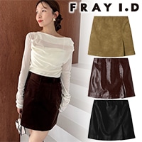 SALE50%OFF】FRAY I.D フレイアイディー レザーライクアシメタックミニ