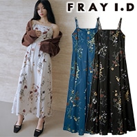 FRAY I.D フレイアイディー ボタニカルプリントキャミソールワンピース FRAY I.D｜ボタニカルプリントキャミソールワンピース | Rakuten