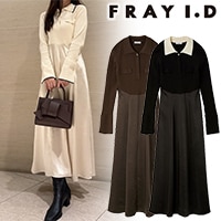 期間限定10%OFF】FRAY I.D フレイアイディー オープンポロカラーニット