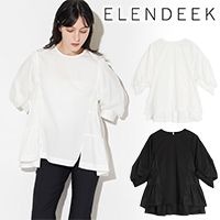 新品未使用　ELENDEEK バックタックシャツ ELENDEEK（エレンディーク）の通販｜セレクトショップreal