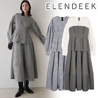 SALE50%OFF】ELENDEEK エレンディーク BEAR LAYERED OP ベアレイヤード