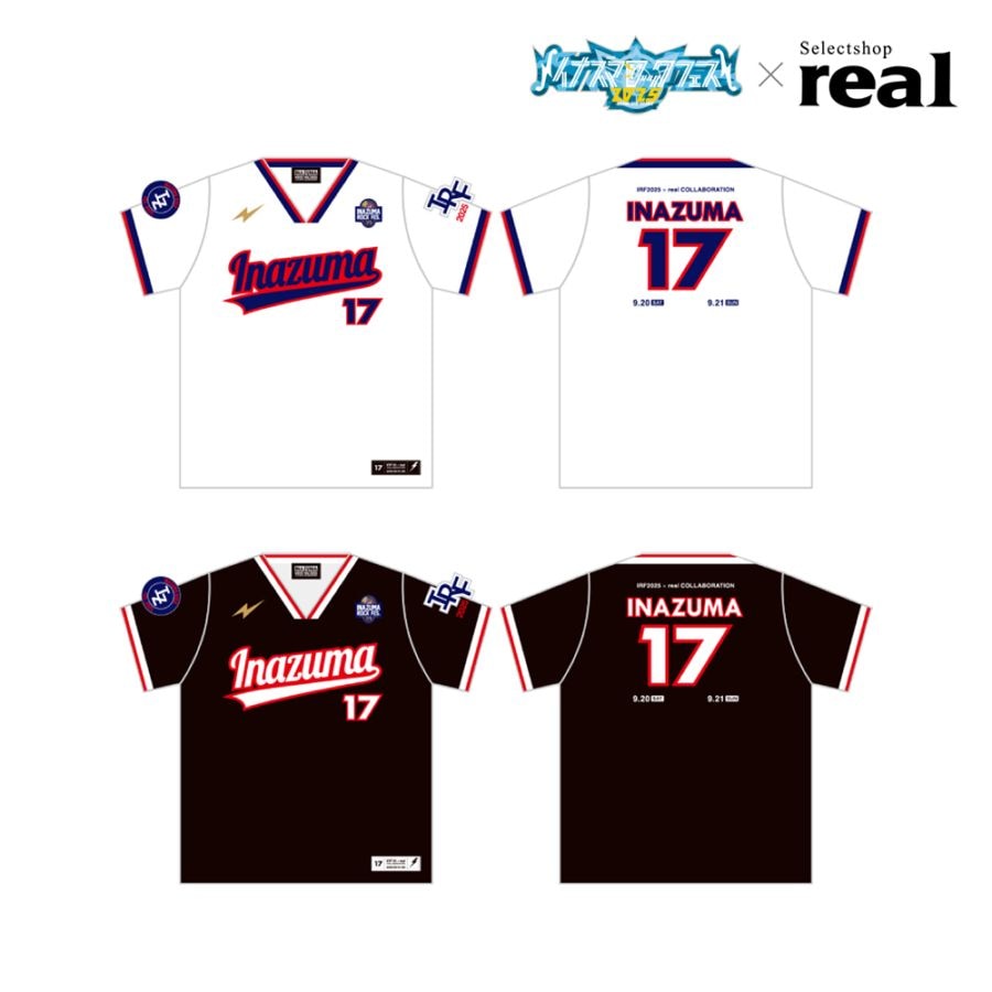 SALE50%OFF】イナズマロック フェス 2025×realコラボTシャツ ≪全国