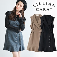 リリアンカラット　ジャケットワンピース ✴︎ RECOMMENDED ITEM ✴︎ ⁡ きちんと感を出しながら ほのかな