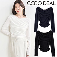 COCO DEAL オフショルタックカットソートップス 新品 オフショルタックカットソートップス｜PETAL ONLINE（ペタル