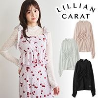 ��SALE20%OFF��LILLIAN CARAT ��ꥢ�󥫥�å� �졼���ϥ��ͥå��ȥåץ� 45621224  �ͥ��ݥ�����̵�� /����󥻥������Բľ��ʡ������ˤ�15���ޤ�¨��ȯ��(���˰ʳ�)��