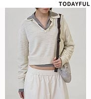 ��8/17(��)����12����SALE50%OFF��TODAYFUL �ȥ��ǥ��ե�  Layered  Polo Knit 12610508  /����󥻥������Բľ��� �������ˤ�15���ޤ�¨��ȯ��(���˰ʳ�)��