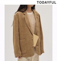 ��ͽ���ʡ�TODAYFUL �ȥ��ǥ��ե�  Boyfriend Linen Jacket 12610107 3�����4��������ͽ�� /����󥻥������Բľ���