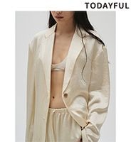 TODAYFUL �ȥ��ǥ��ե�  Satin Over Jacket 12610103   /����󥻥������Բľ��� �������ˤ�15���ޤ�¨��ȯ��(���˰ʳ�)��