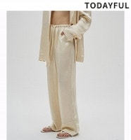 ��ͽ���ʡ�TODAYFUL �ȥ��ǥ��ե�  Satin Easy Pants 12610704 3������4��������ͽ�� /����󥻥������Բľ���