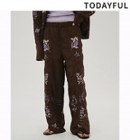 ��ͽ���ʡ�TODAYFUL �ȥ��ǥ��ե�  Embroidery Patchwork Trousers 12610719 3������4��������ͽ�� /����󥻥������Բľ���