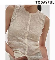 TODAYFUL トゥデイフル 2way Sheer Knitvest 12610523 /キャンセル返品