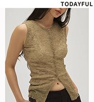 ��SALE20%OFF�ۥȥ��ǥ��ե�  2way Sheer Knitvest 12610523  /����󥻥������Բľ��� �������ˤ�15���ޤ�¨��ȯ��(���˰ʳ�)��