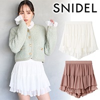 �ڴ��ָ���15%OFF��SNIDEL ���ʥ��ǥ�  ��åץ�饤��ߥ˥������硼�ѥ� SWFP255030 /����󥻥������Բľ��ʡ������ˤ�15���ޤ�¨��ȯ��(���˰ʳ�)��