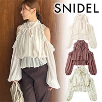 ��SALE30%OFF��SNIDEL ���ʥ��ǥ�  ���ե���ܥ�塼��֥饦�� SWFB255028 /����󥻥������Բľ��ʡ������ˤ�15���ޤ�¨��ȯ��(���˰ʳ�)��